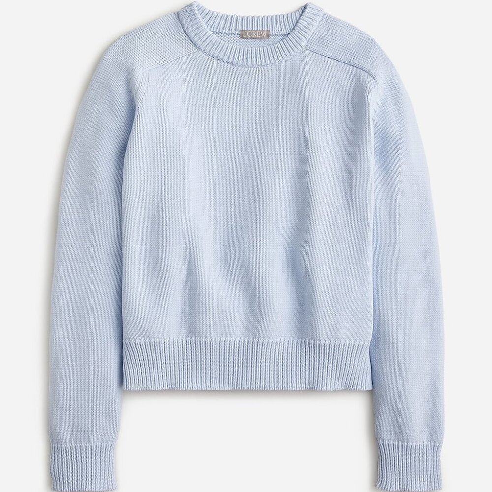 J. Crew Relaxed pullover sweater - Peri Breeze